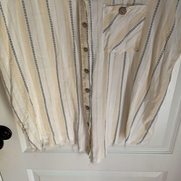 Blu Heaven striped button down shirt - Picture 4 of 6